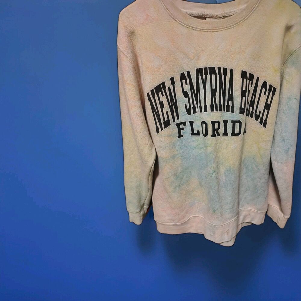Oversized Sweatshirt Ivory Cream Size M - Picture 2 of 4